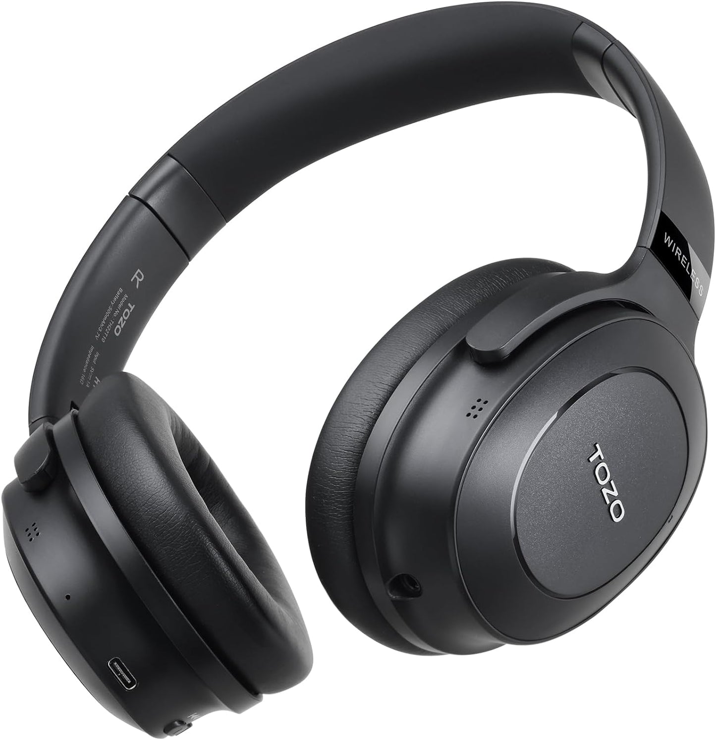 Hybrid Active Noise Cancelling Headphones, Wireless Over Ear Bluetooth