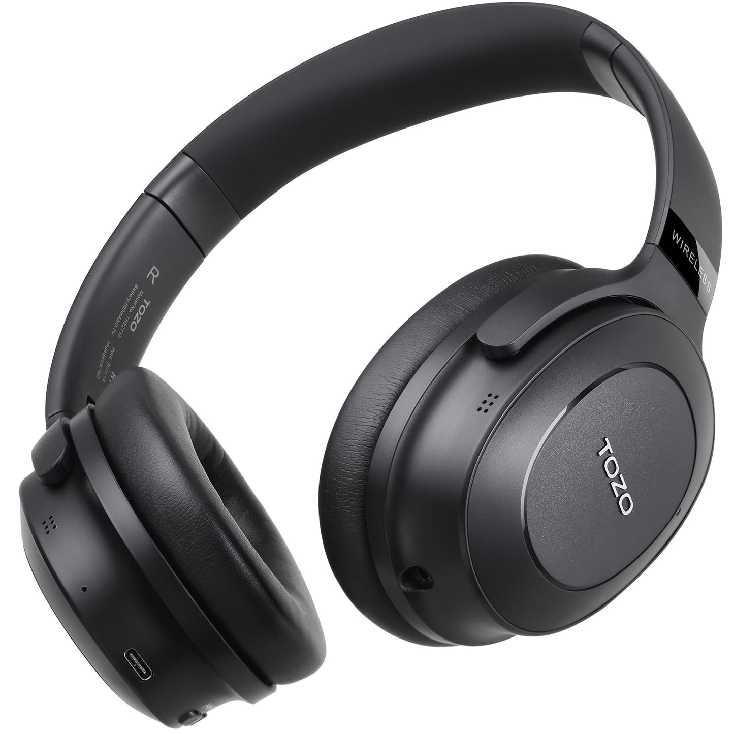 Hybrid Active Noise Cancelling Headphones, Wireless Over Ear Bluetooth