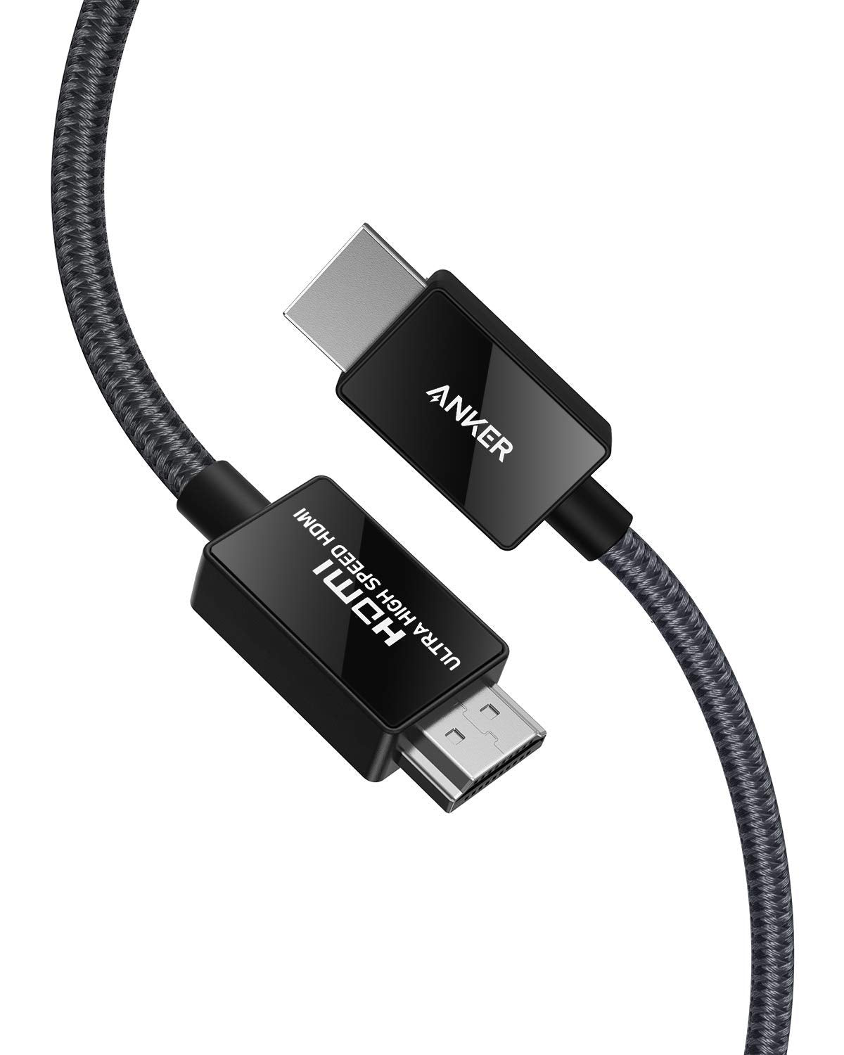 Anker HDMI 2.1 Cable 8K@60Hz,6.6FT Ultra High Speed 4K@120Hz 48Gbps Ultra HD HDMI to HDMI Cord,HDMI Cable Support Dynamic HDR,eARC,Dolby Atmos,Compatible with PlayStation 5,Xbox Series X,Samsung TVs