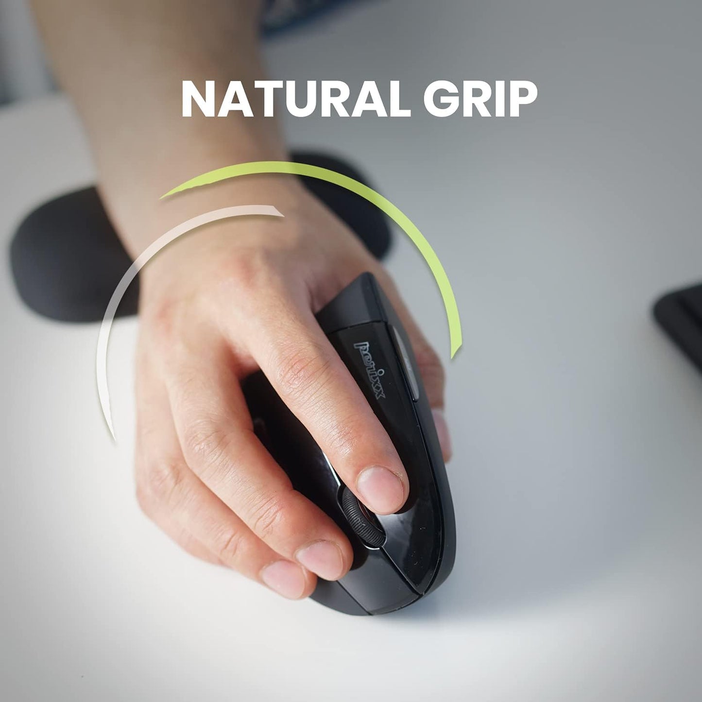 Wireless Ergonomic Vertical Mouse Recommended with RSI User