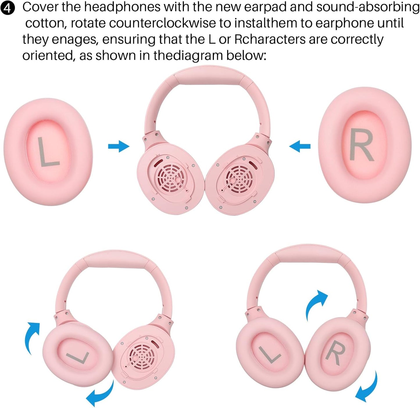 HT2 Replacement Earpads Cushion