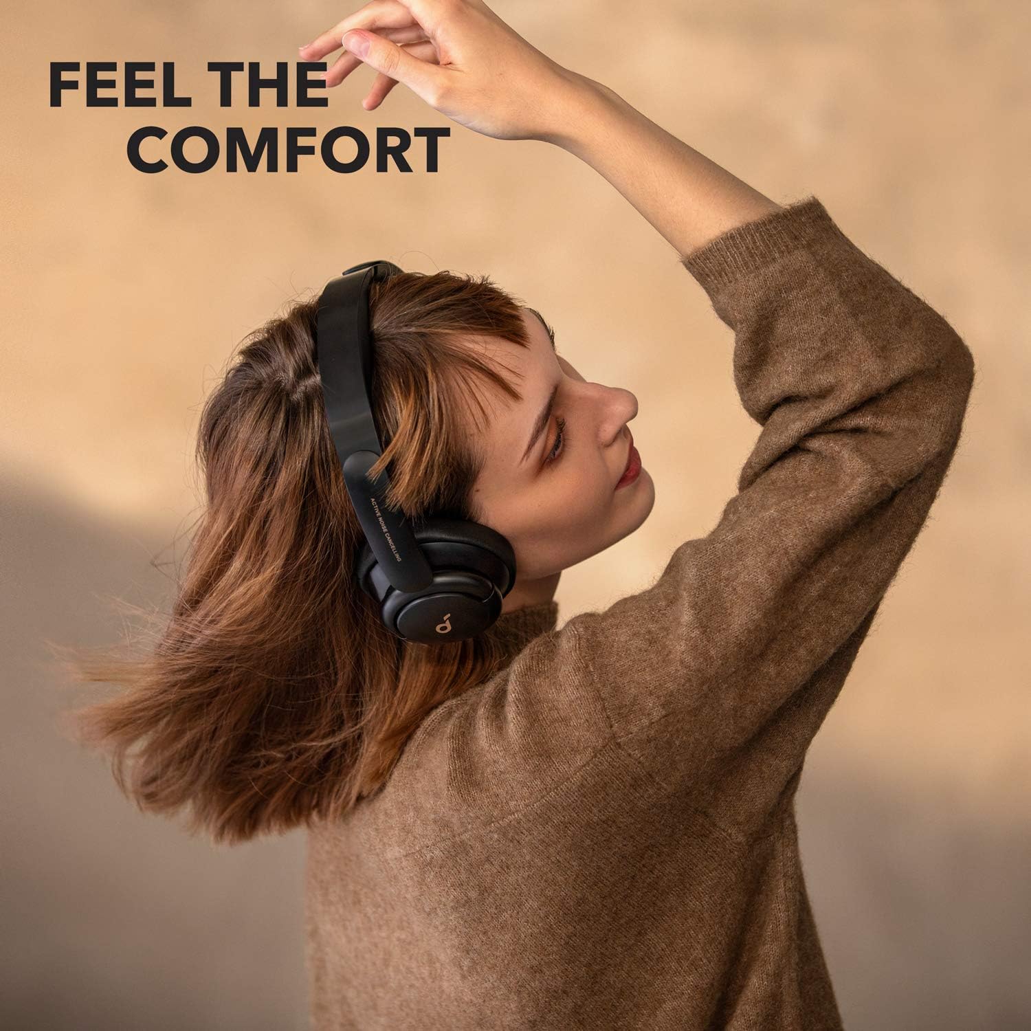 soundcore Life Q30 by Anker, Hybrid Active Noise Cancelling Headphones with Multiple Modes, Hi-Res Sound, Custom EQ via App, 50H Playtime, Comfortable Fit, Bluetooth, Multipoint Connection