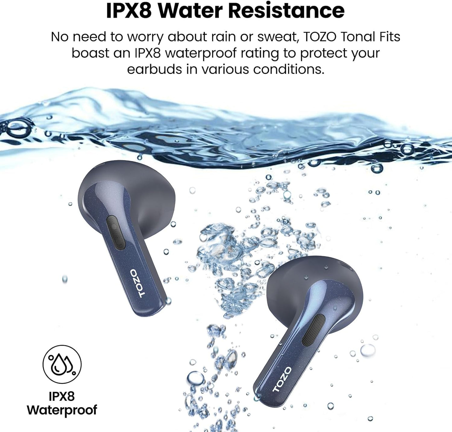 T21 Wireless Earbuds Bluetooth 5.3 Dual Mic