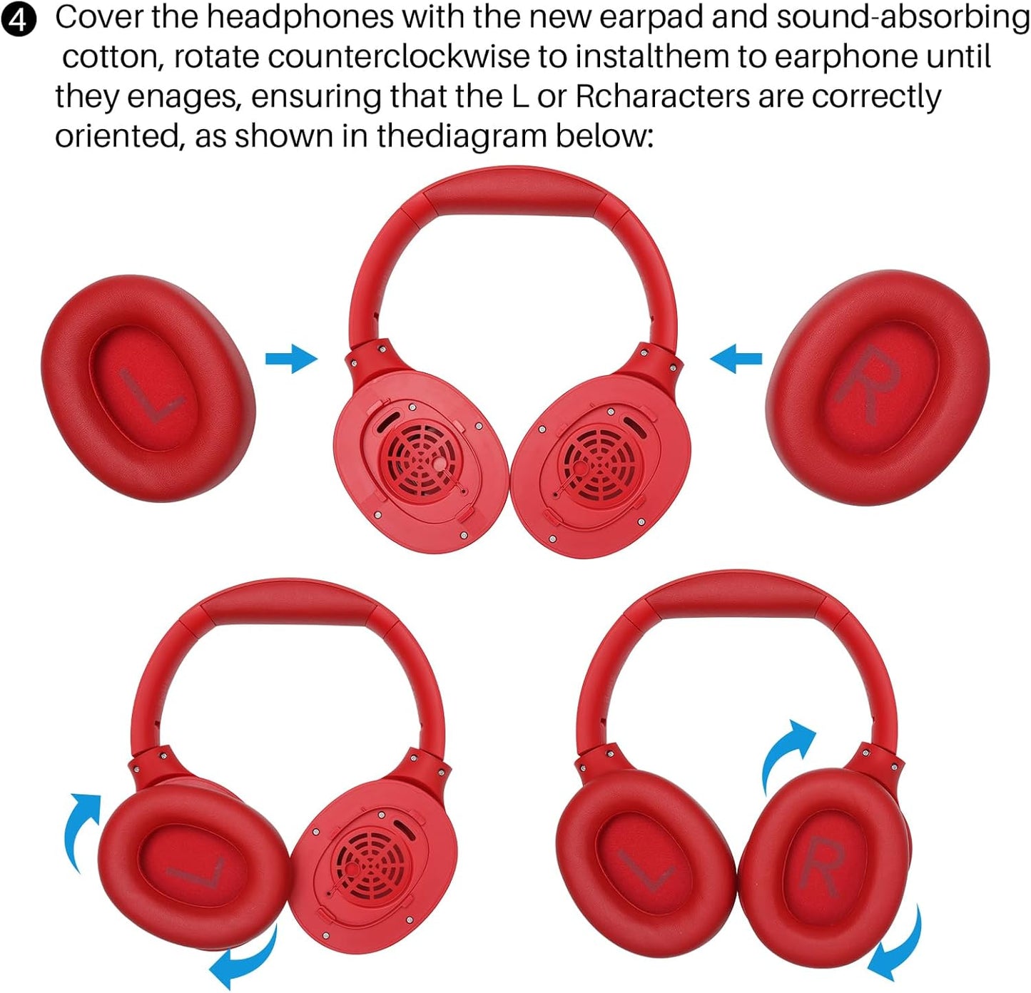 HT2 Replacement Earpads Cushion