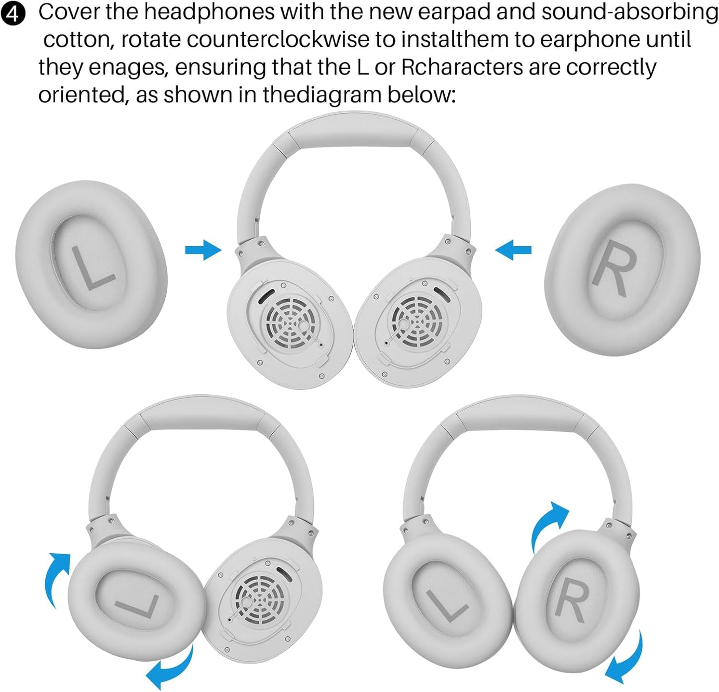 HT2 Replacement Earpads Cushion