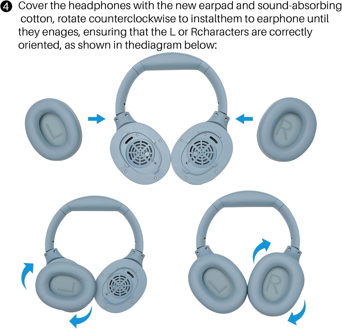 HT2 Replacement Earpads Cushion