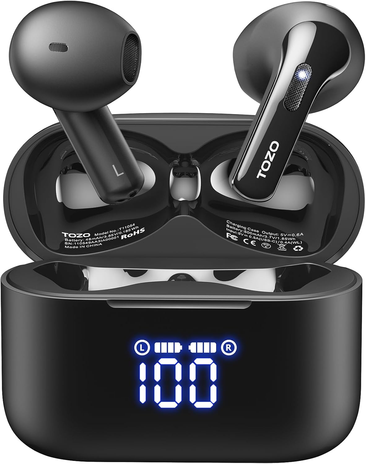 T21 Wireless Earbuds Bluetooth 5.3 Dual Mic