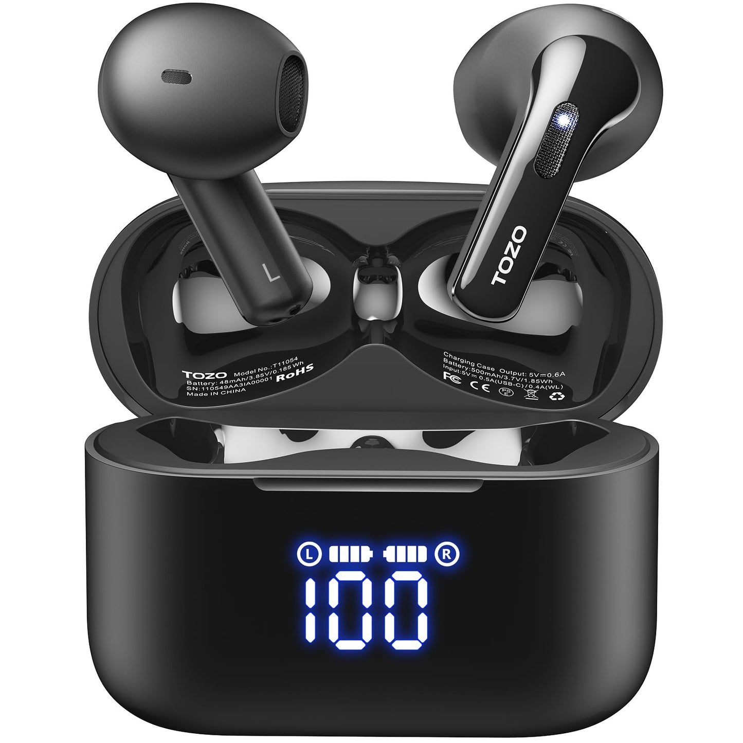 T21 Wireless Earbuds Bluetooth 5.3 Dual Mic