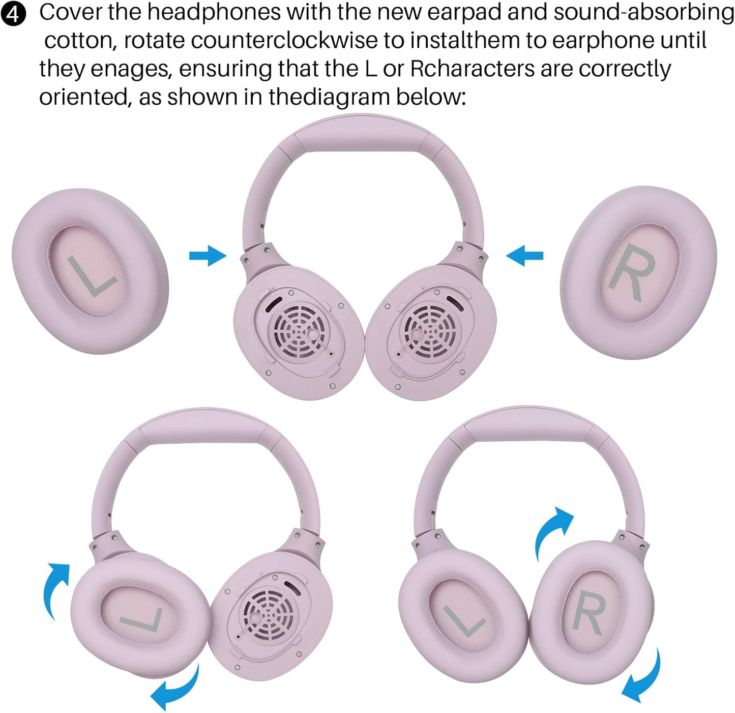 HT2 Replacement Earpads Cushion