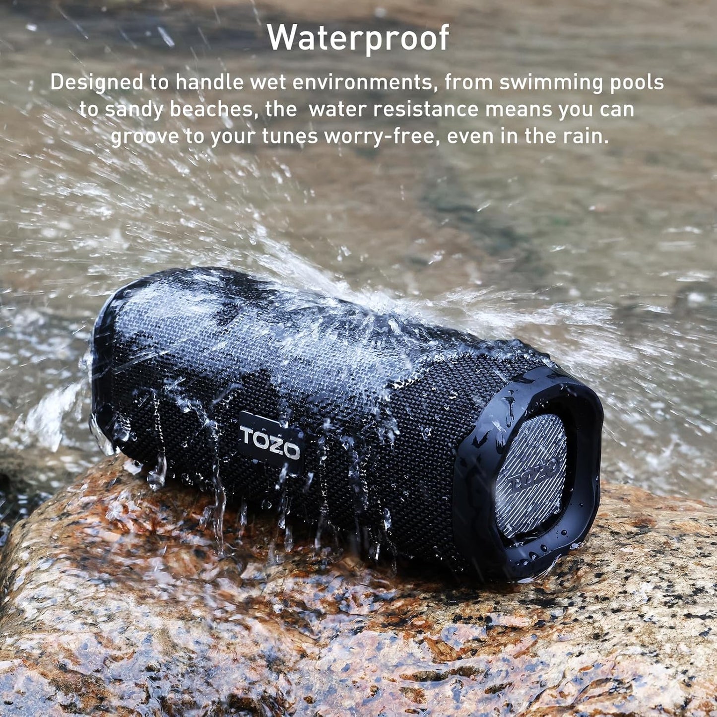 PA2 Bluetooth Speaker with Dual Drivers & Dual Bass Diaphragms