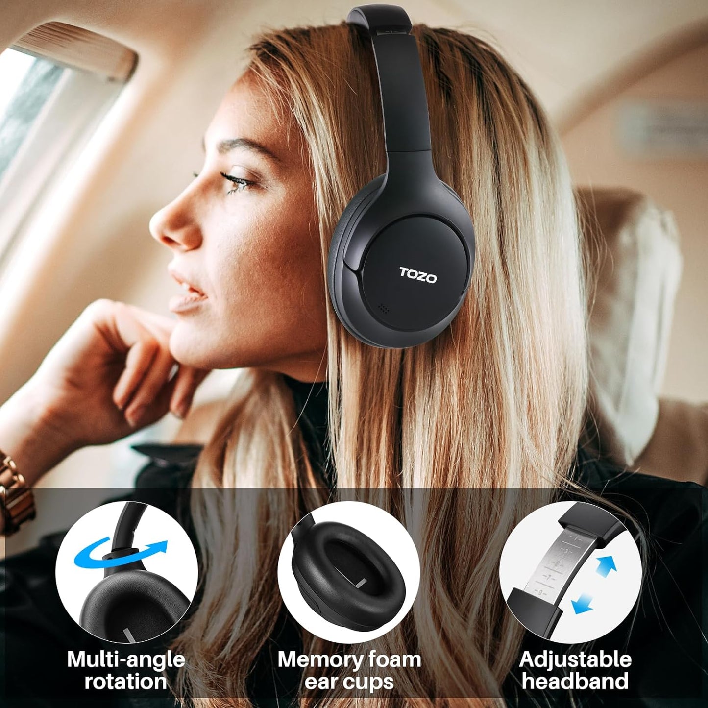 HT2 Hybrid Active Noise Cancelling Headphones